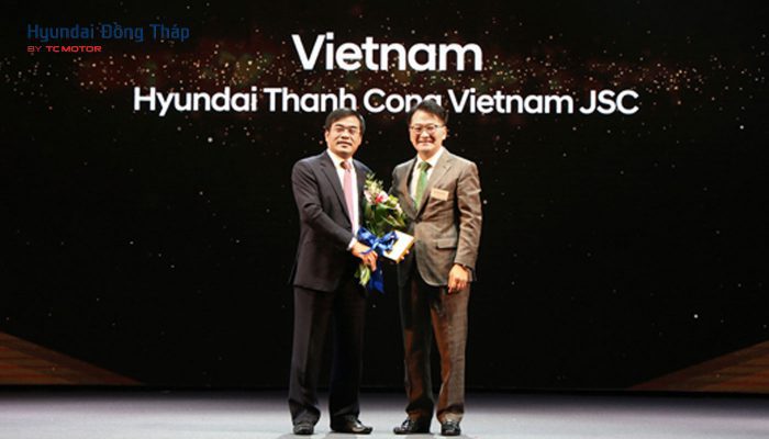 Hyundai Thành Công tiếp tục là nhà phân phối xuất sắc nhất khu vực Châu Á Thái Bình Dương