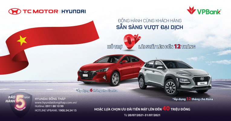 Hyundai KONA & Elantra khuyến mại tới 40 triệu đồng