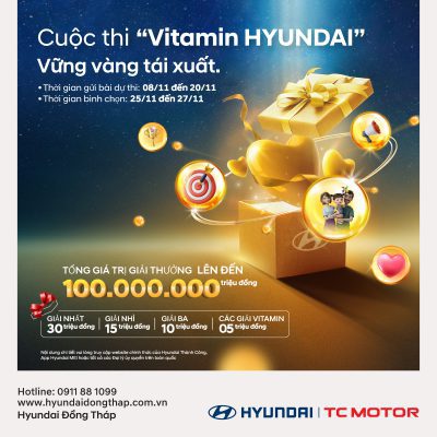 THỂ LỆ CUỘC THI “VITAMIN HYUNDAI” _ “Vững Vàng Tái Xuất!”