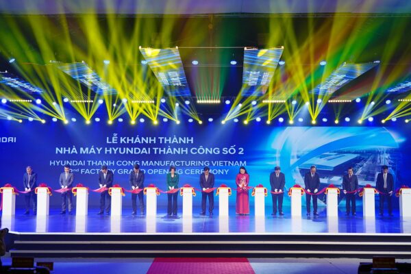 Tập đoàn Thành Công & Hyundai Motor khánh thành Nhà máy Hyundai Thành Công số 2 (HTMV2)