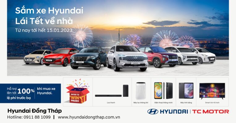 ƯU ĐÃI LÌ XÌ MỪNG XUÂN – TẶNG 100% THUẾ TRƯỚC BẠ – ƯU ĐÃI LÊN ĐẾN 90 TRIỆU – CHỈ CÒN 4 NGÀY NỮA!