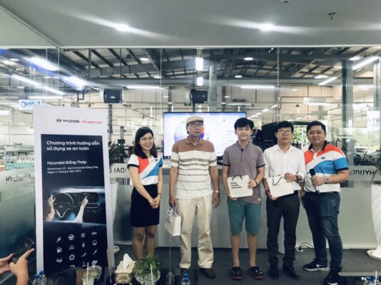 Cảm ơn Quý khách đã dành thời gian tham dự chương trình “CHƯƠNG TRÌNH HƯỚNG DẪN SỬ DỤNG XE AN TOÀN”
