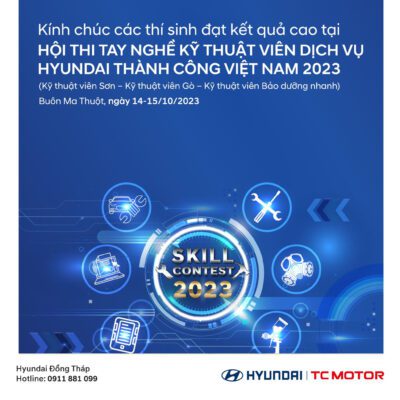 HỘI THI TAY NGHỀ KỸ THUẬT VIÊN DỊCH VỤ 2023