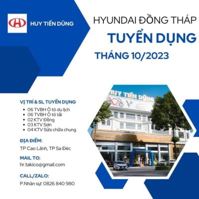Tuyển dụng tháng 10