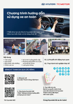 ⚙️🔧CHƯƠNG TRÌNH HƯỚNG DẪN SỬ DỤNG XE AN TOÀN