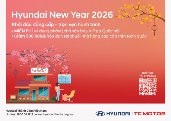 Hyundai New Year 2026 – Khởi đầu đẳng cấp – Trọn vẹn hành trình