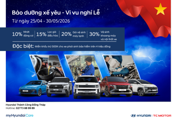 BẢO DƯỠNG XẾ YÊU – VI VU NGHỈ LỄ